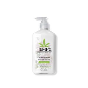 Hempz Blushing Rose Herbal Body Moisturizer 17 Oz / 500 Ml Limited Edition